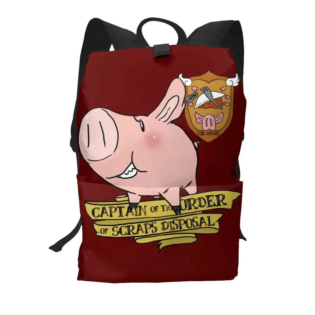 

Sir Hawk Captain Of Scraps Disposal 224 Backpacks Seven Deadly Sins Fitness Female Pattern Backpack Kawaii Polyester Bags