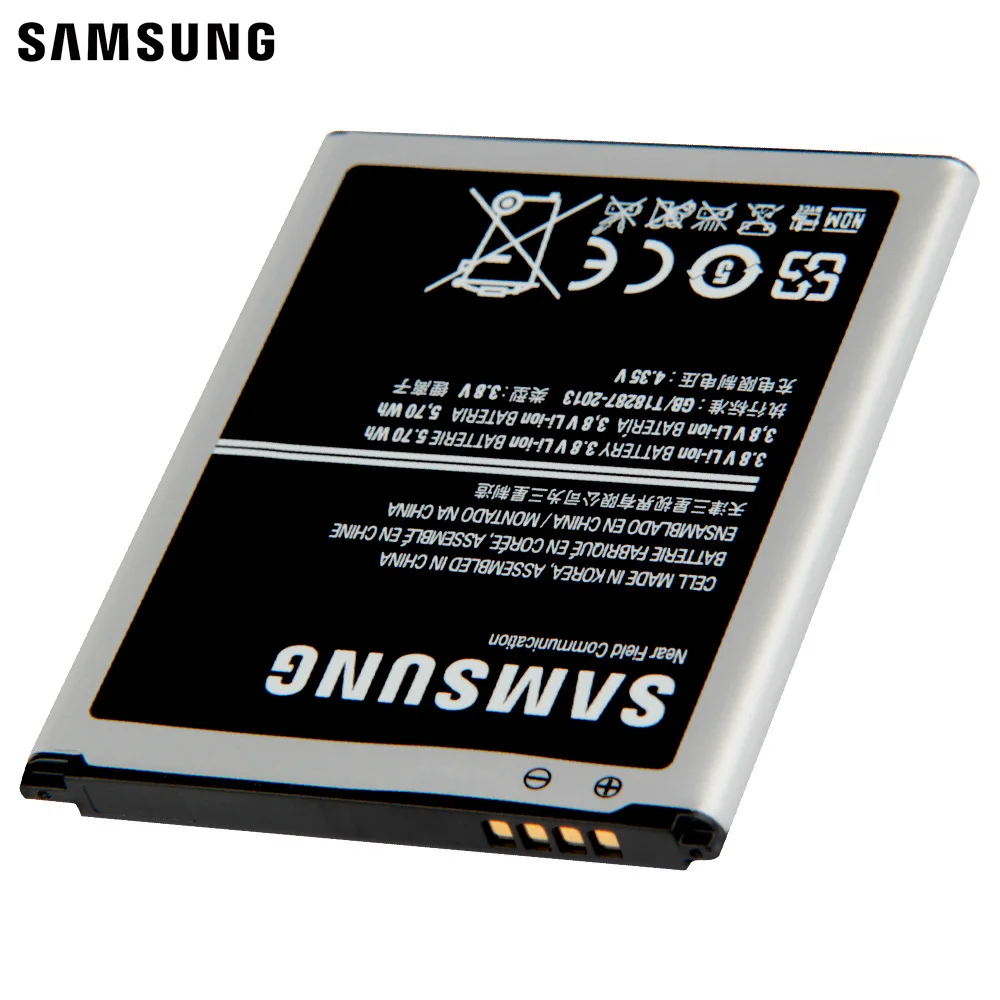 Оригинальная запасная аккумуляторная батарея Samsung Galaxy S3 Mini I8190 EB L1M7FLU i8200 S3Mini GT I8190N