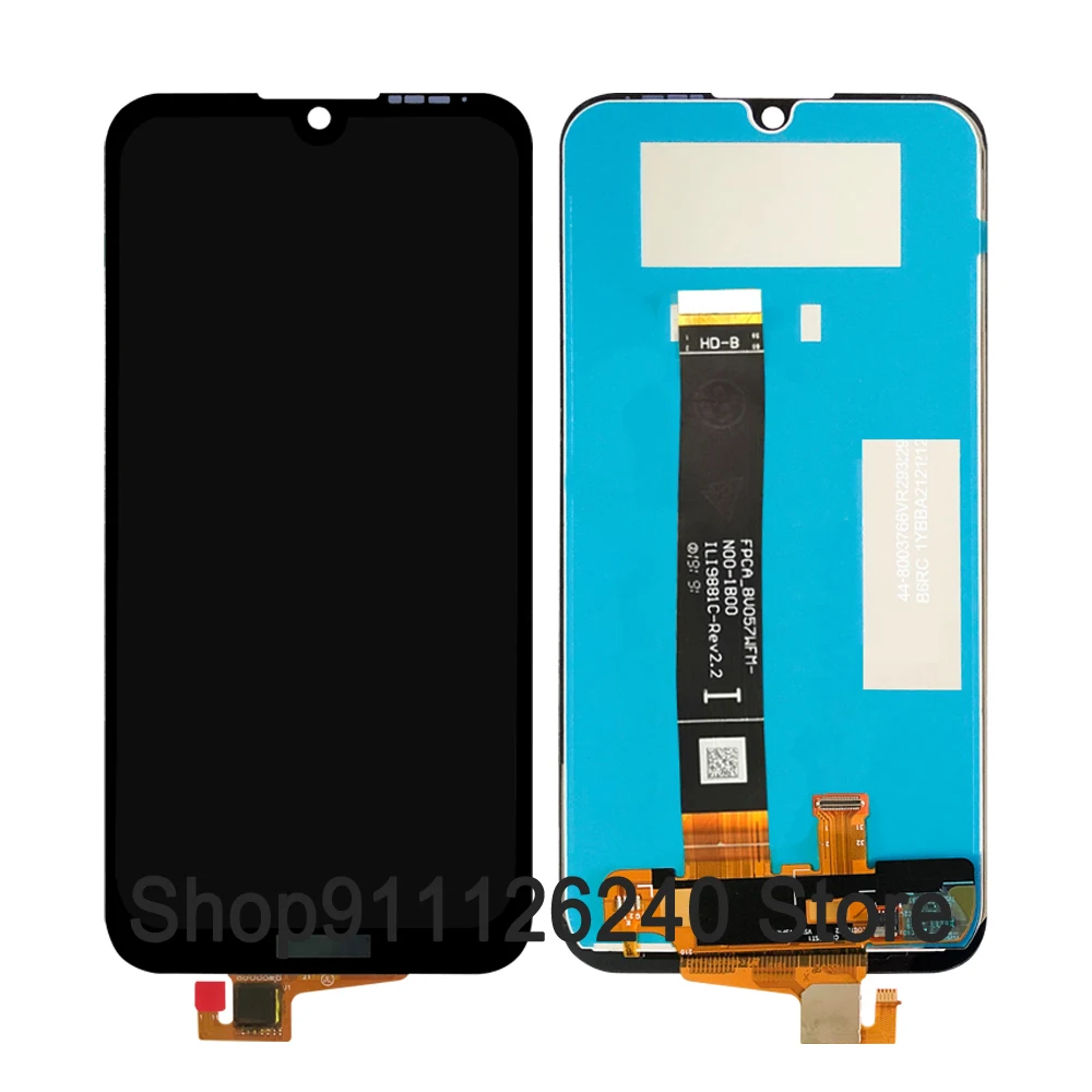 Для Honor 8s Полный ЖК-дисплей сенсорный экран сенсорная рамка в сборе для Huawei Honor8s