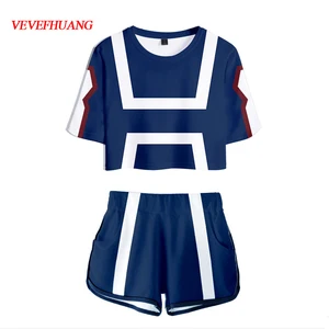 VEVEFHUANG моя геройская Академия боку нет героев Академия Asui Tsuyu Косплей костюмы OCHACO URARAKA мальчик девочка летняя школьная форма