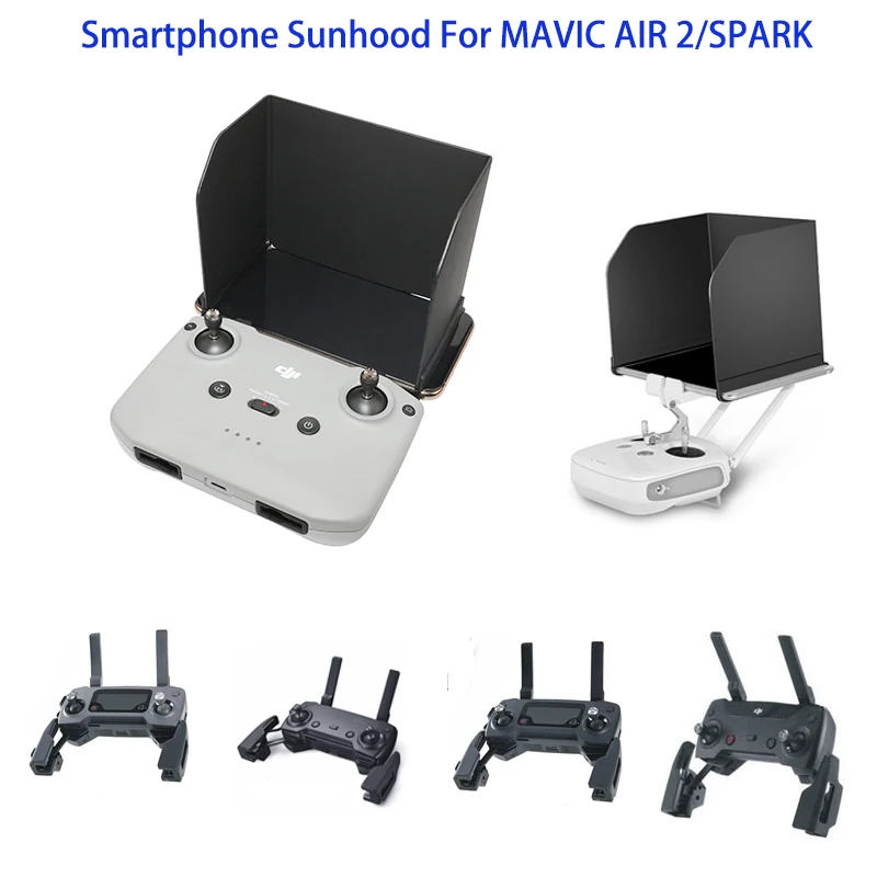 Remote Control Monitor Sunshade Hood Smartphone Tablet Sunhood for DJI Mavic Pro/2/Air/Spark/ Phantom 3 4 /Inspire Drone