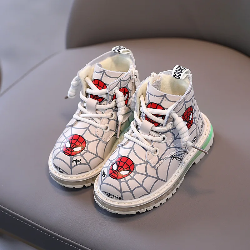 Дисней детская в мультипликационном стиле с человеком-пауком для мальчиков и