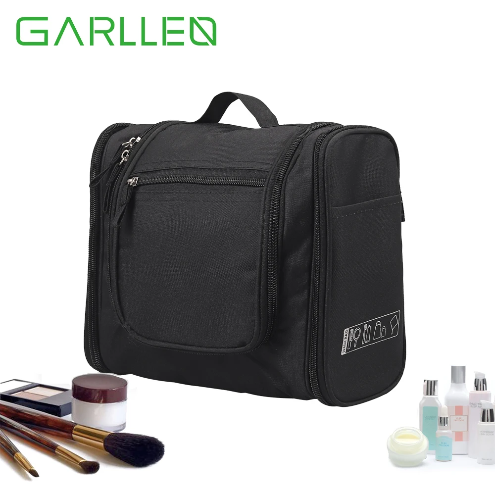 

GARLLEN Portable Toiletry Bag Hygiene Bag Hanging Travel Toiletry Organizer Kit Waterproof Cosmetics Bag With Hook For Men/Women