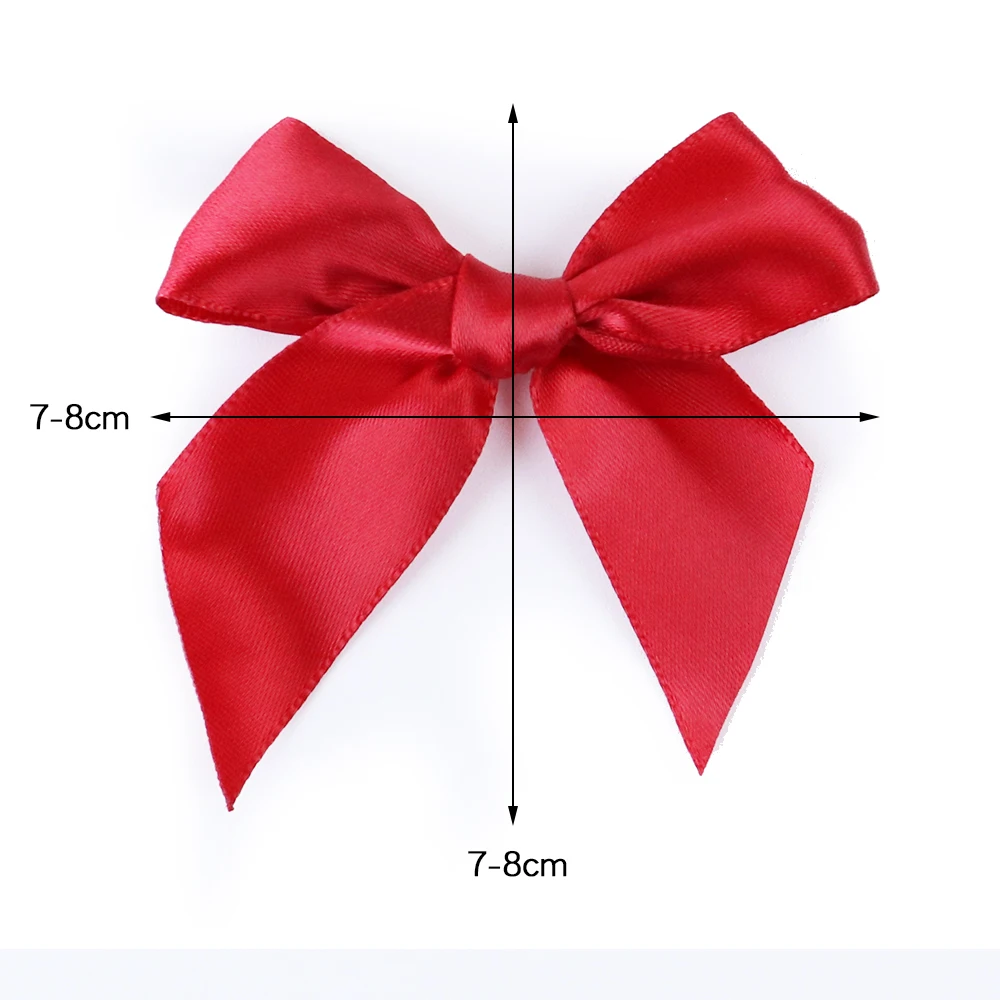6 цвет ленты Шелковый Романтический галстук-бабочка принцессы заколка для волос