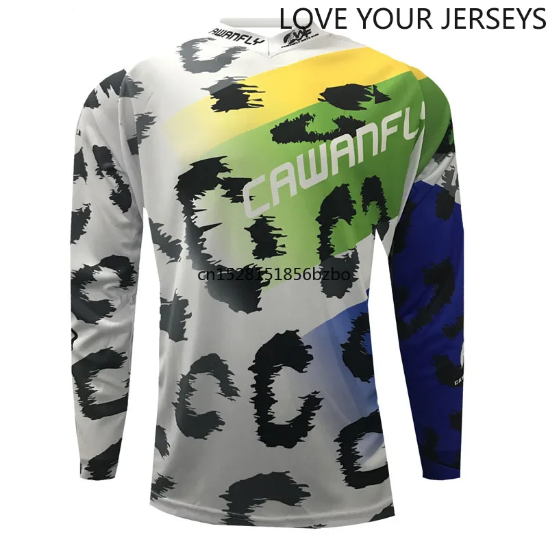 

2020 Motorcycle Racing Tee Shirt 3 Styles Long Sleeve shirt MX DH Mountain Bike Motorbike Riding Breathable Jersey