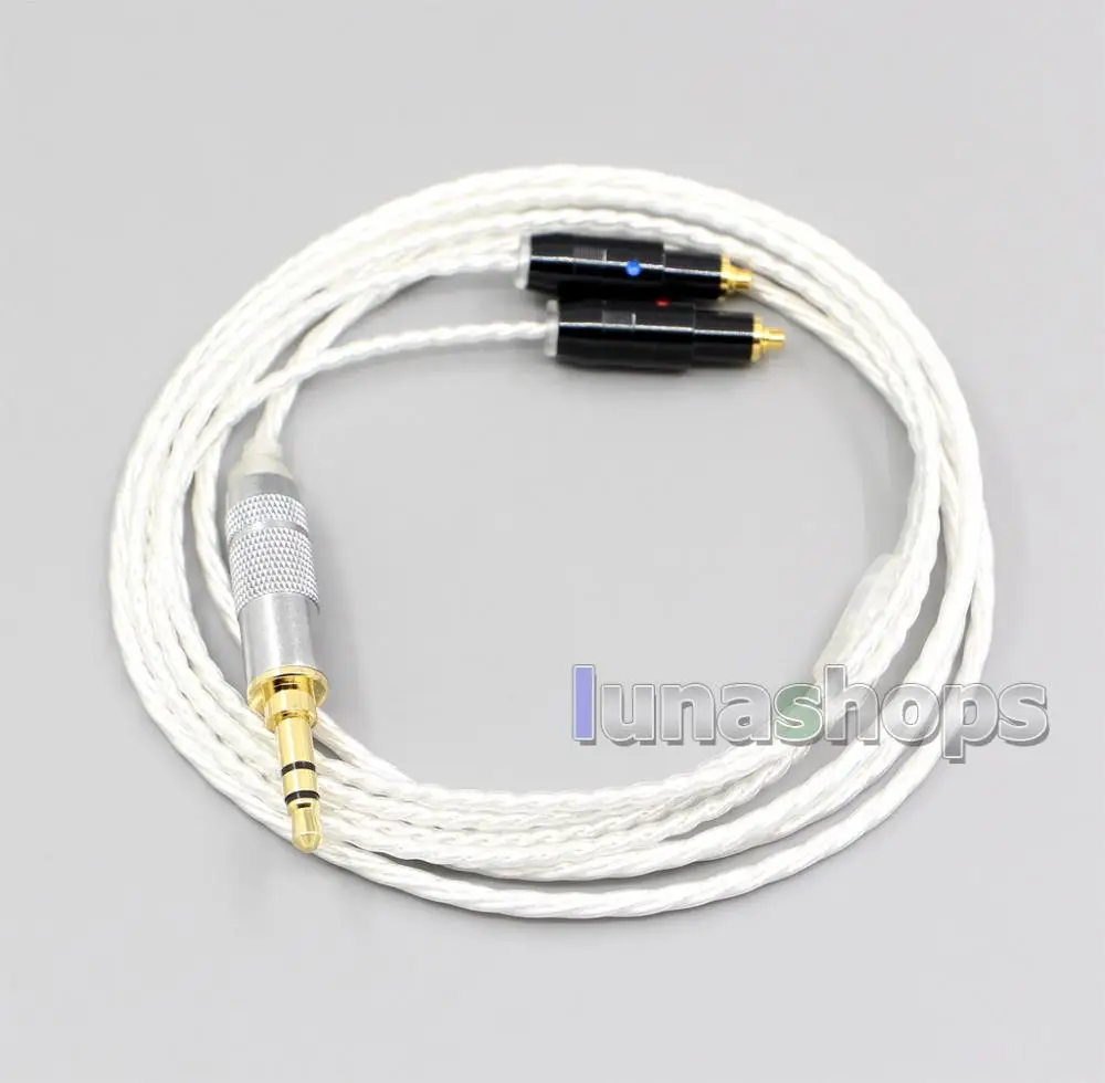 LN006643 XLR 4 мм 2 5 Hi Res посеребренный 7N OCC кабель для наушников Shure SRH1540 SRH1840 SRH1440|Кабели