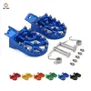 Motorcycle Aluminum Universal CNC Colorful Footpeg Footrest Foot Pegs For HONDA CRF XR 50 70 110 M2R SDG DHZ SSR KAYO Pit Bike 4