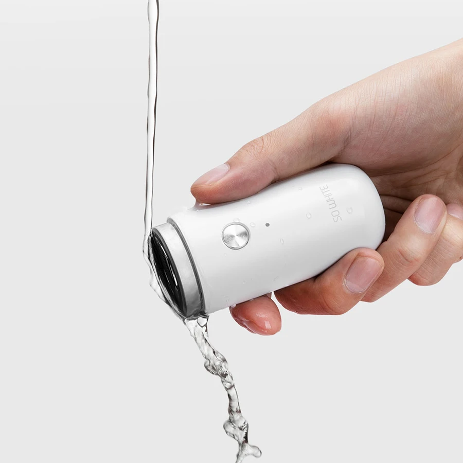 

SOOCAS Mini Electric Shave Razor for Xiaomi Rechargeable Portable Beard Trimmer Washable Men Dry ShaversSO WHITE ED1