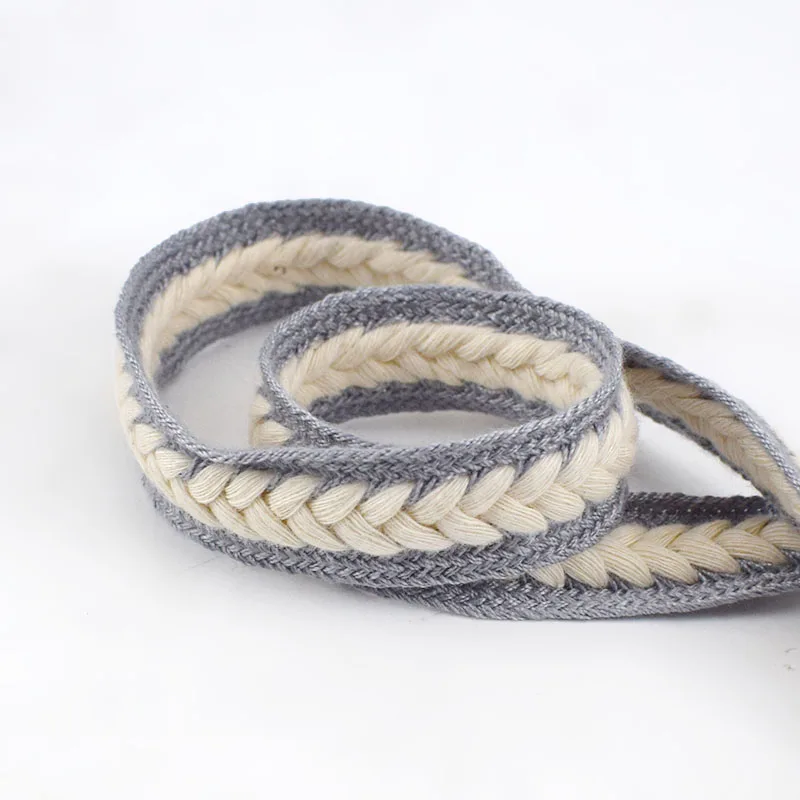 Meetee 9 ярдов 1 5 см тесьма хлопок cкручивание плетение волос Twist Weaving лента кружевное