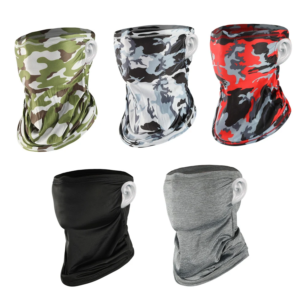 Чехол для лица с отверстием ушей шарф активного отдыха бандана чехол на шею