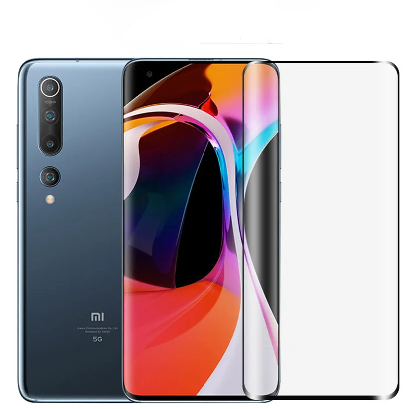 Закаленное стекло для Xiaomi Mi 10 Arc полная защитная пленка Взрывозащищенная Защита