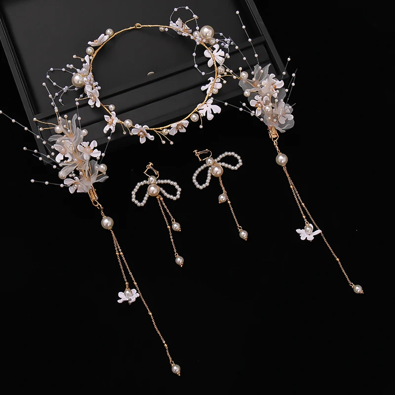 

Hair Accessories 2021 Wedding Hair Band Hair Headband For Children Wedding Hair Accessori Bridal Headdress Accessories For Girls