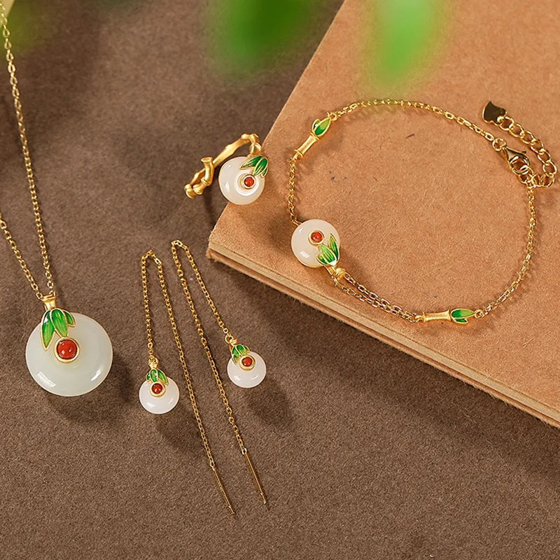 

Кольцо женское из серебра 925 пробы, с бамбуковыми листьями