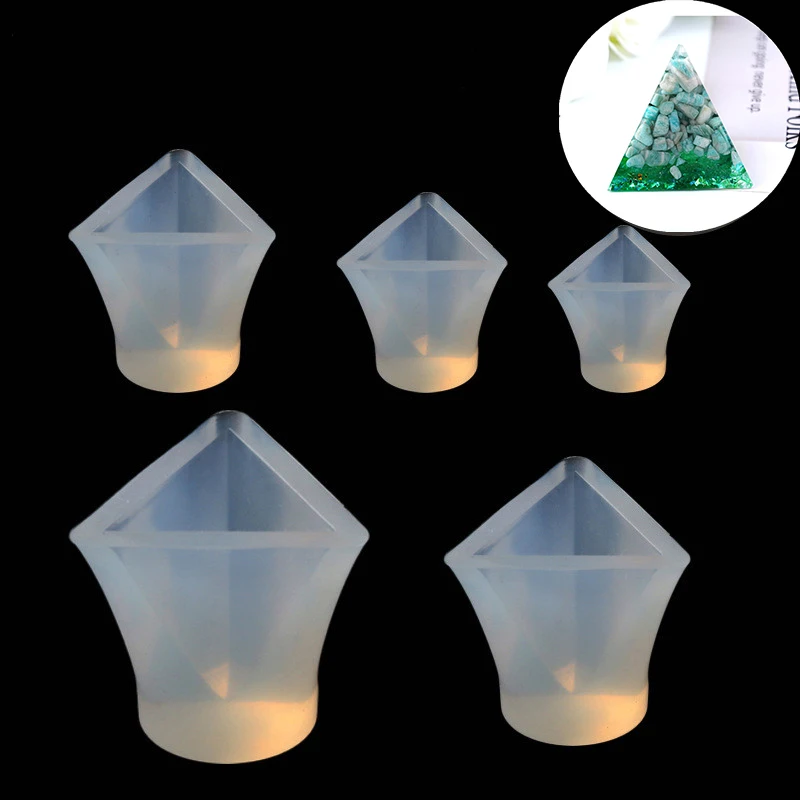 

Silicone Mold Triangular Resin Silicone Mould handmade DIY Jewelry Making epoxy resin molds