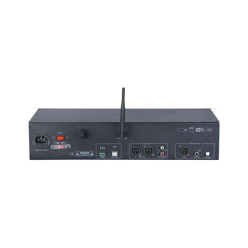 

HAAFEE Lossless Digital Audio Player Supports RCA XLR Coaxial Optical Fiber Output Can Be Played By WIFI SD Card U Disk
