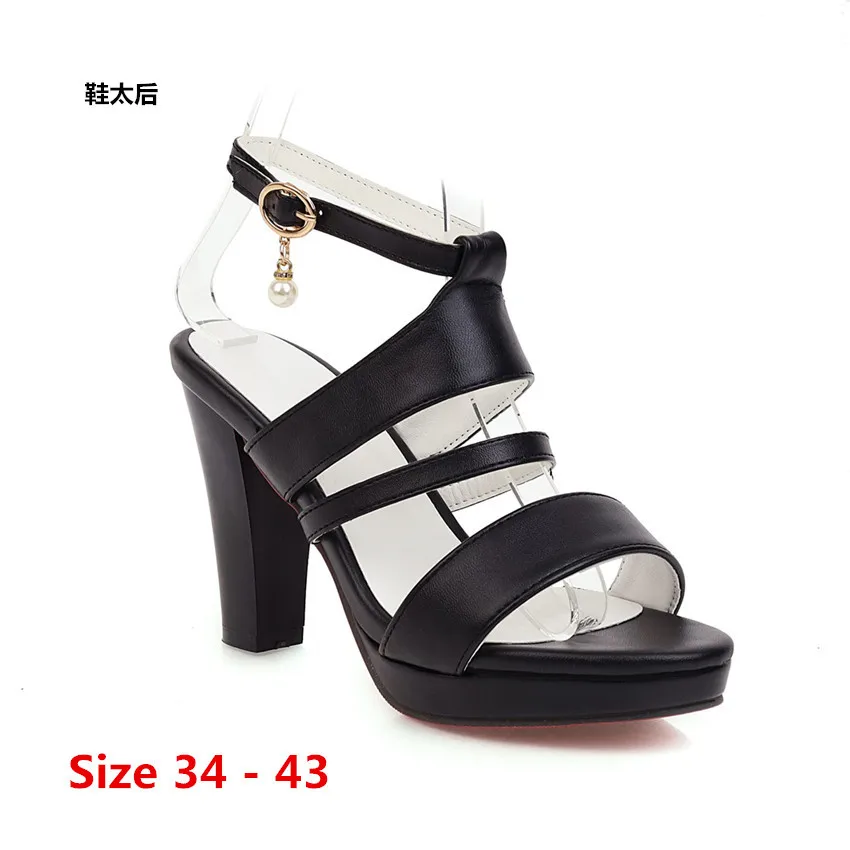 Элегантные сандалии женские туфли лодочки на высоком каблуке 10 см босоножки