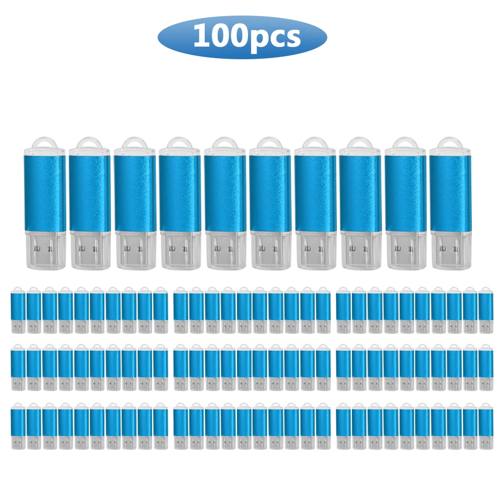 

Флеш-накопитель Usb 100 шт./лот, 64 ГБ, 32 ГБ, 16 ГБ, 8 ГБ, 4 Гб