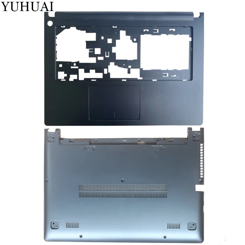 Черный цвет для lenovo Ideapad S400 S405 S410 S415 C оболочка Упор для рук крышка/D корпус нижний чехол/Упор для рук крышка+ нижний чехол - Цвет: black C and D shell