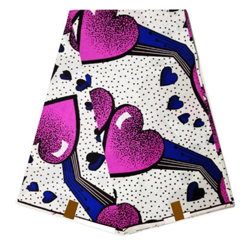 Высококачественная африканская вощеная ткань красные цветы модные Дашики