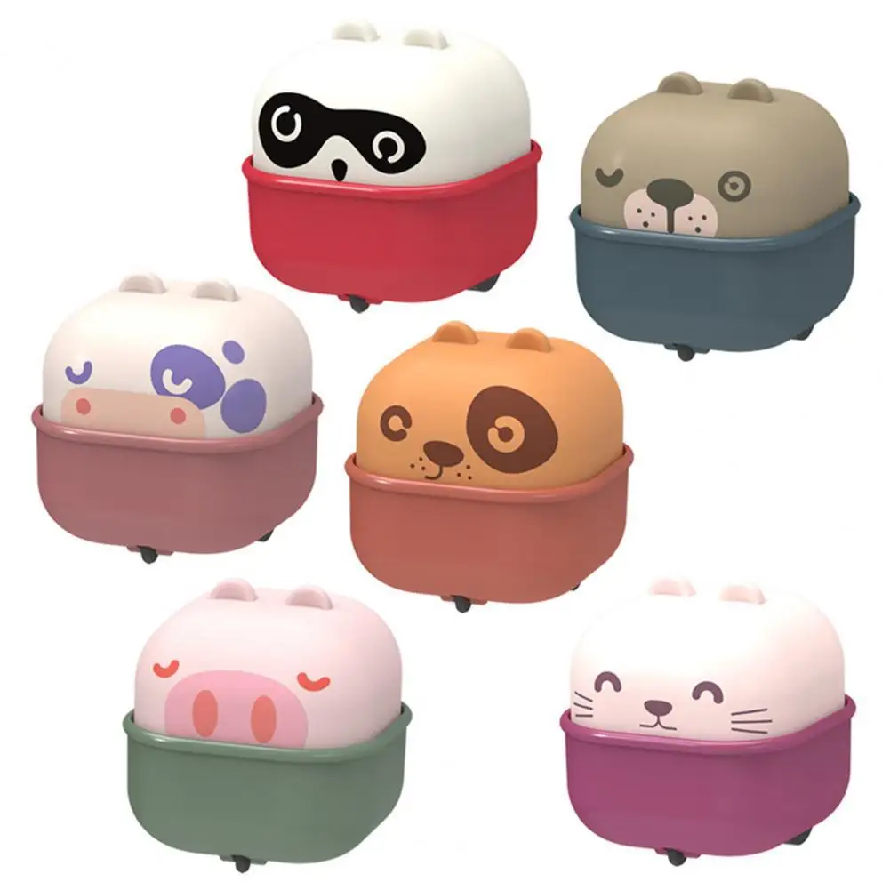 

Car Model Lovely Animal Shape ABS Material Kids Cartoon Vehicle Toy Child Delicate Craft High Quality Kids Christmas Gifts