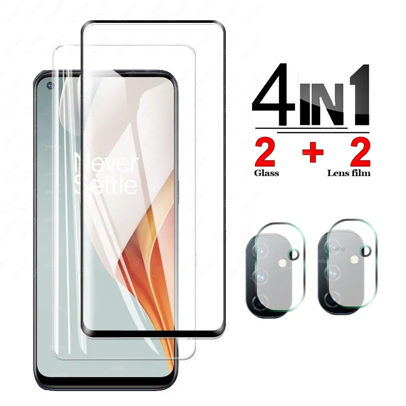 

Закаленное стекло для OnePlus Nord N100, Защита экрана для OnePlus NordN100 n1 00, Защитное стекло для объектива камеры one plus 1 +