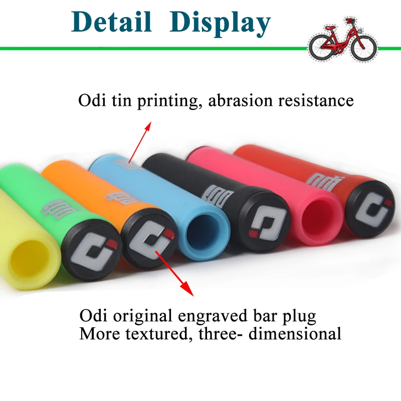 1 пара ручек для велосипеда ODI детский руль из силикагеля Мягкая рукоятка горного