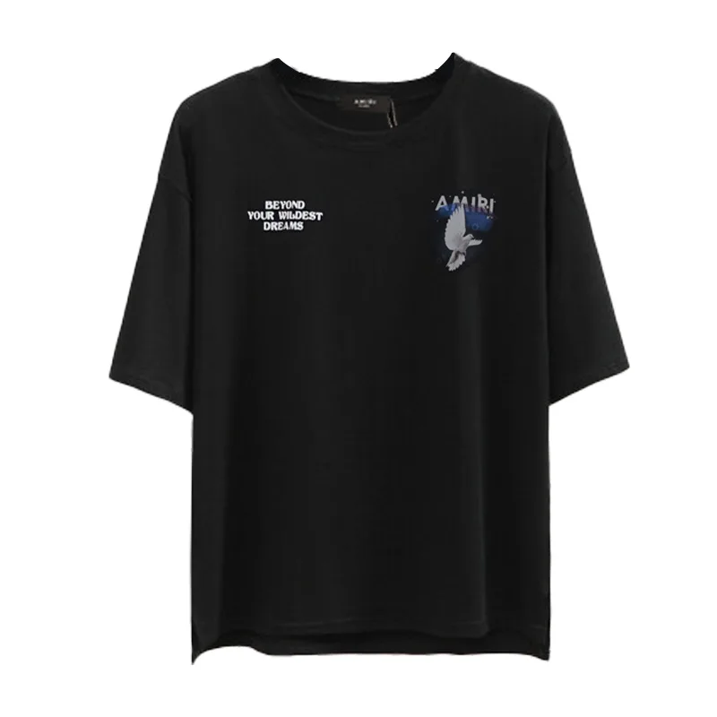 

Top Tees Unisex A Peace Dove Star Rainbow Printed Men's T Shirt Male Streetwear Fashion Casual Round Neck Shirts LaMiRI