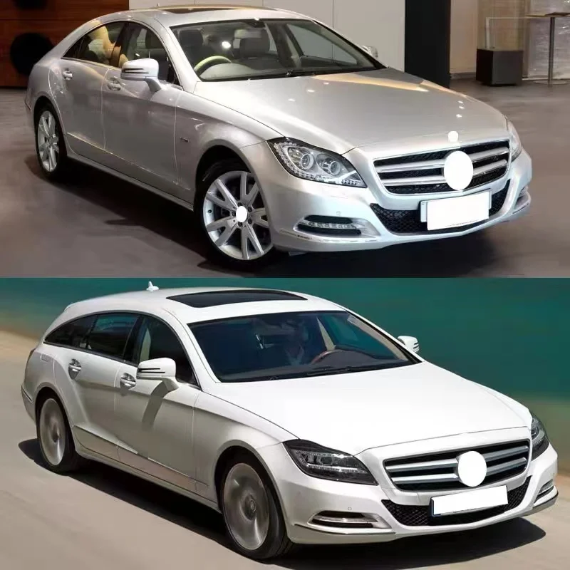 Подходит для 10-15 Mercedes-Benz CLS затеняющая фара W218 AMG 63 абажур фары