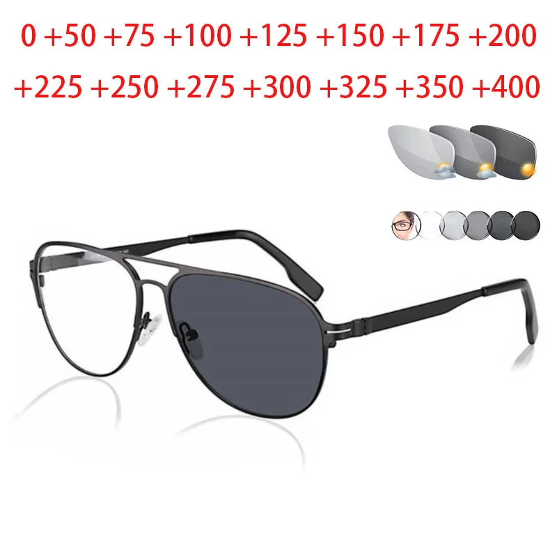 

Retro Photochromic Bifocal Reading Glasses Men Diopter Presbyopic Eyeglasses For Male Eyewear +1.0+1.5+2.0+2.5+3.0