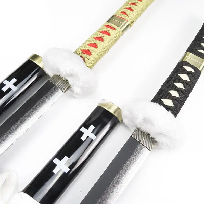 104 см Деревянный Меч Нож Оружие Трафальгар Ло Аниме Косплей ниндзя катана Самурай