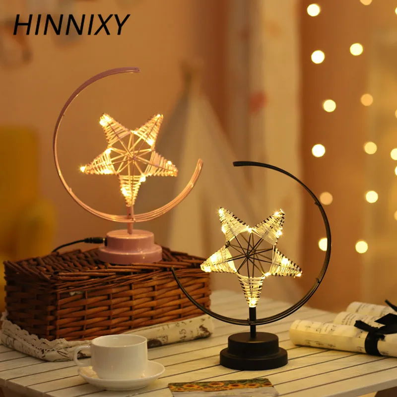Hinnixy ночник в скандинавском стиле для девочек спальни декоративное освещение из