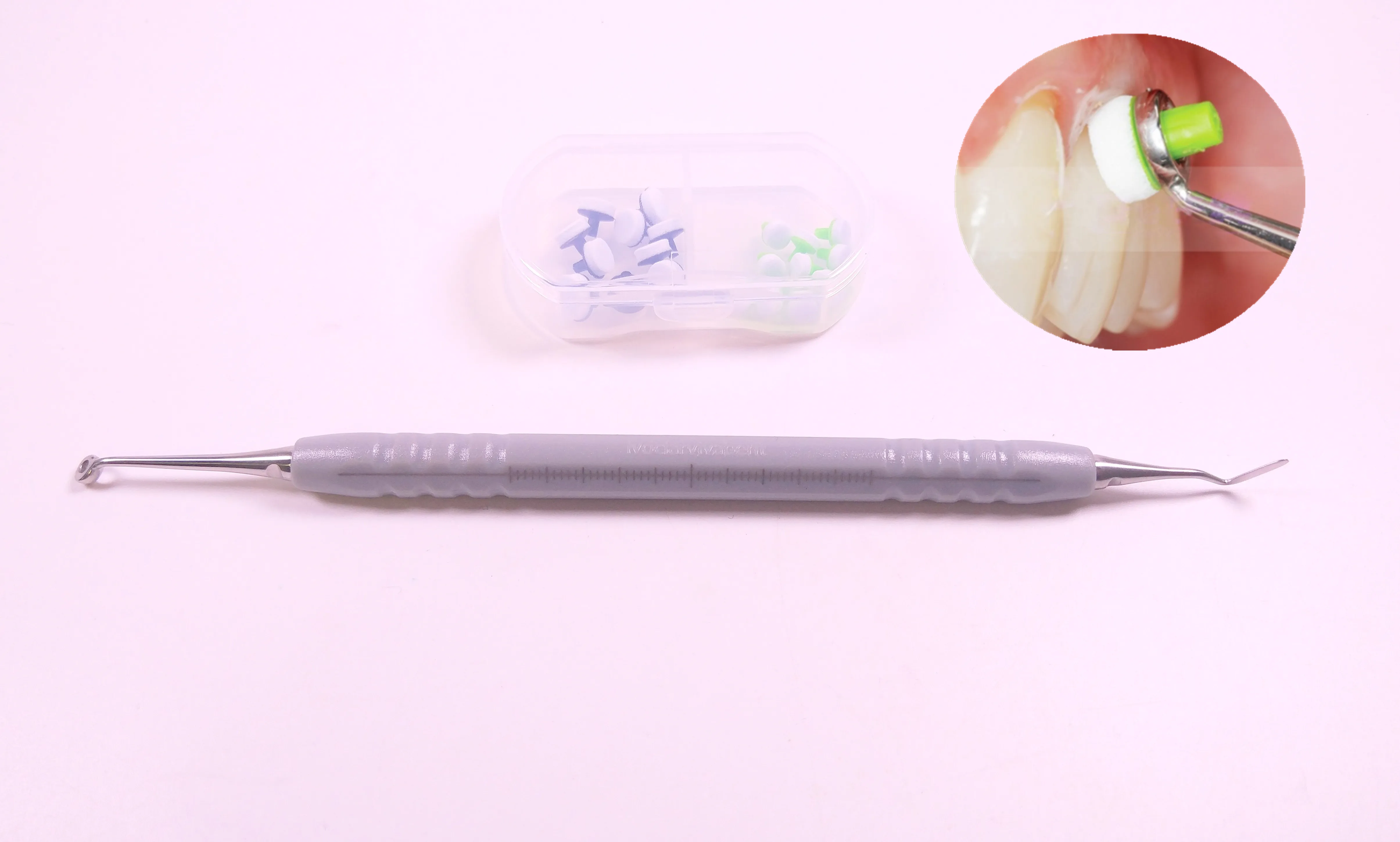 Dental Composite Mixing Spatula Light Cure Resin Handle Trimmer Filling Instruments Modelling Molding Tools Foam Pad OptraSculpt | Красота и