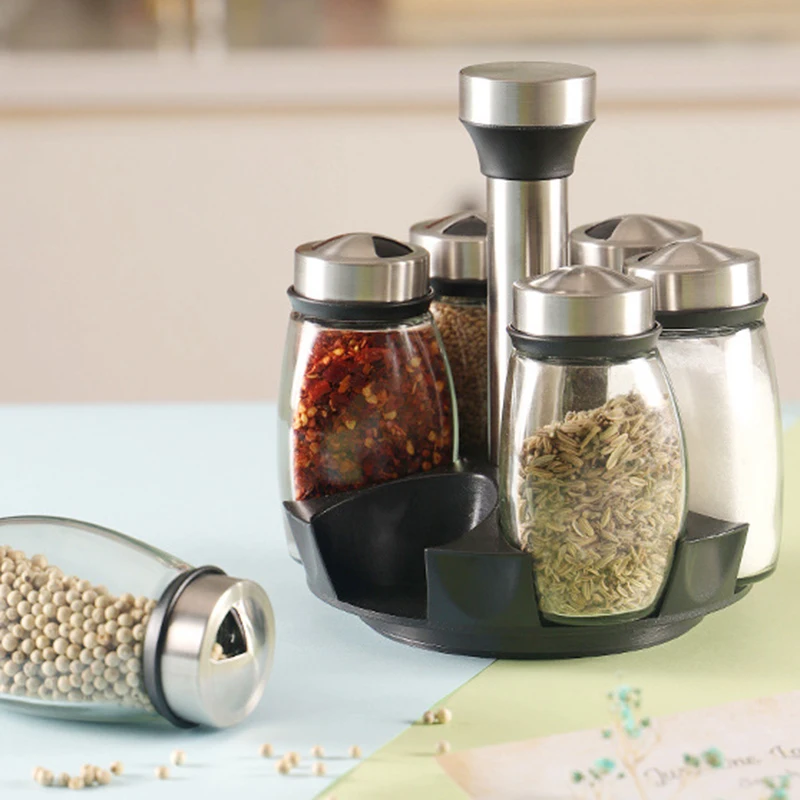 

Spinnings Countertop Herb and Spice Rack Organizer Storage Holder For Cabinets Pantry Countertops TN88