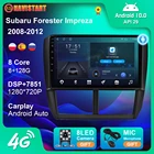 Автомагнитола 2 din на Android для Subaru Forester 3 Impreza 2007-2013, автомагнитола Carplay, автостерео, GPS, мультимедийный плеер без DVD
