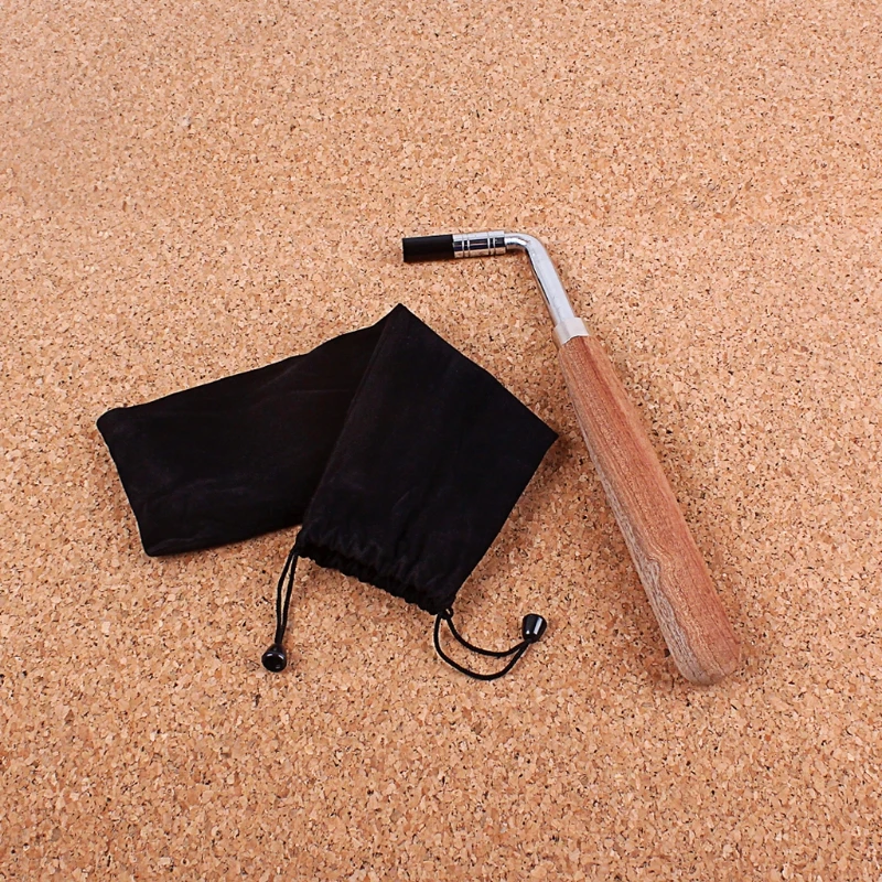 

Professional Wooden Wrench L-Shaped Piano Tuning Hammer Wrench Tool Wood Handle Piano Tuning Tool
