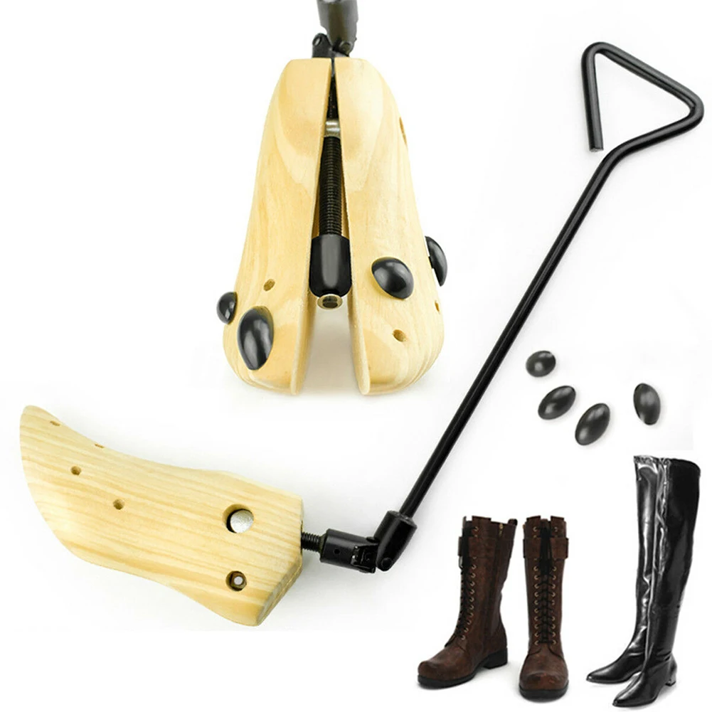 

Support Wooden Practical Keeper Professional Unisex Universal Shoe Stretcher High Heels Adjustable Length Holder Boots Expander
