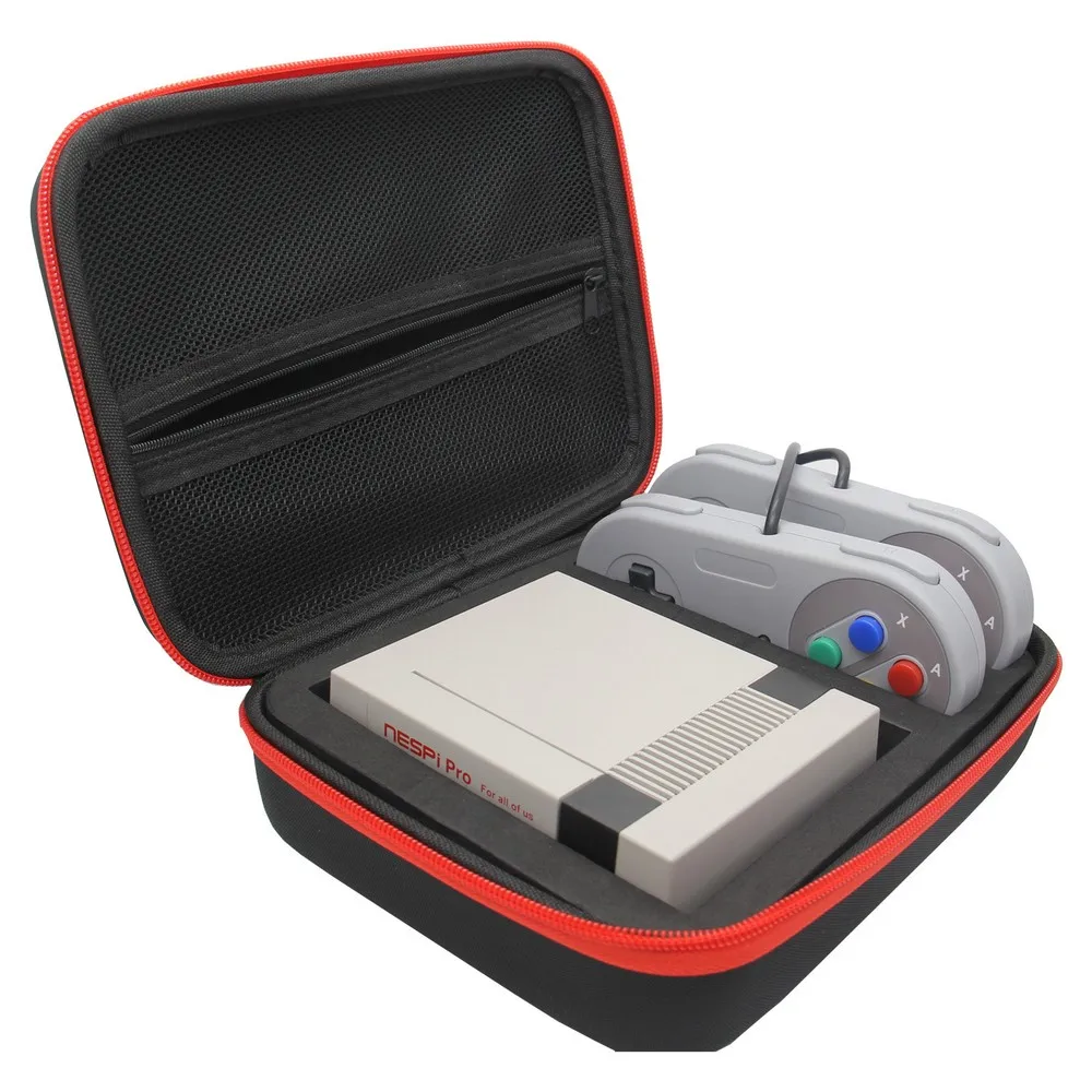 Чехол NESPi Pro с RTC Raspberry Pi 3 B+ Plus, Классический чехол NES в стиле игровой консоли для Raspberry Pi 3 Model B+, 3B