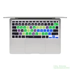 Силиконовый чехол для клавиатуры для MacBook Air, 13 дюймов, 2021, 2020, Touch ID, чип A2179 и A2337 M1