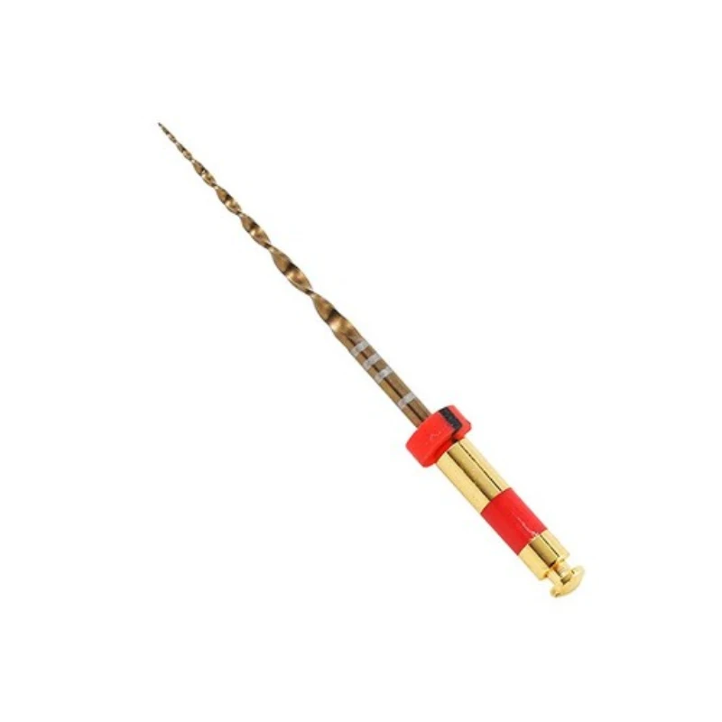 6 шт./упак. стоматологический волна Золотой файлы маленький с фокусным