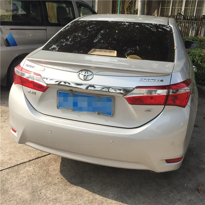 Спойлер для Corolla высококачественный спойлер из АБС-материала заднего крыла