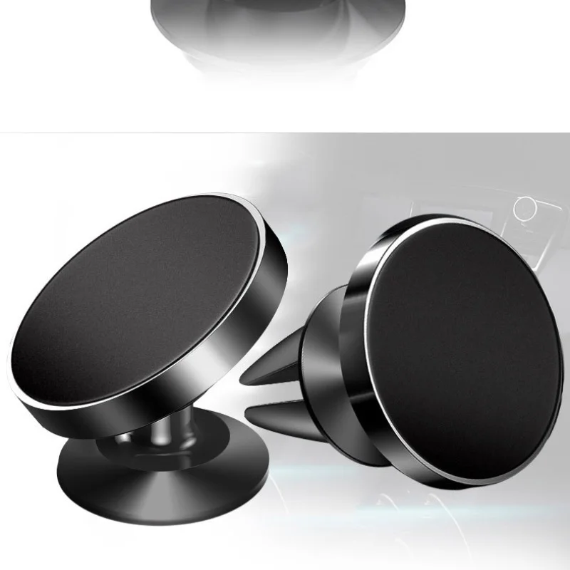 Universal Car Phone Holder 360 Degree Magnetic Air Vent Mount Mobile Smartphone Stand Magnet Support Cell Cellphone in Car GPS