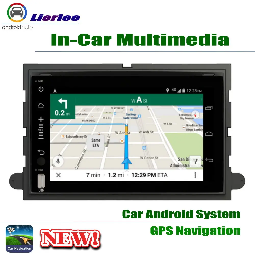 Для Ford Fusion 2006 2007 2008 2009 радио GPS навигация Carplay Android система HD экран мультимедийный