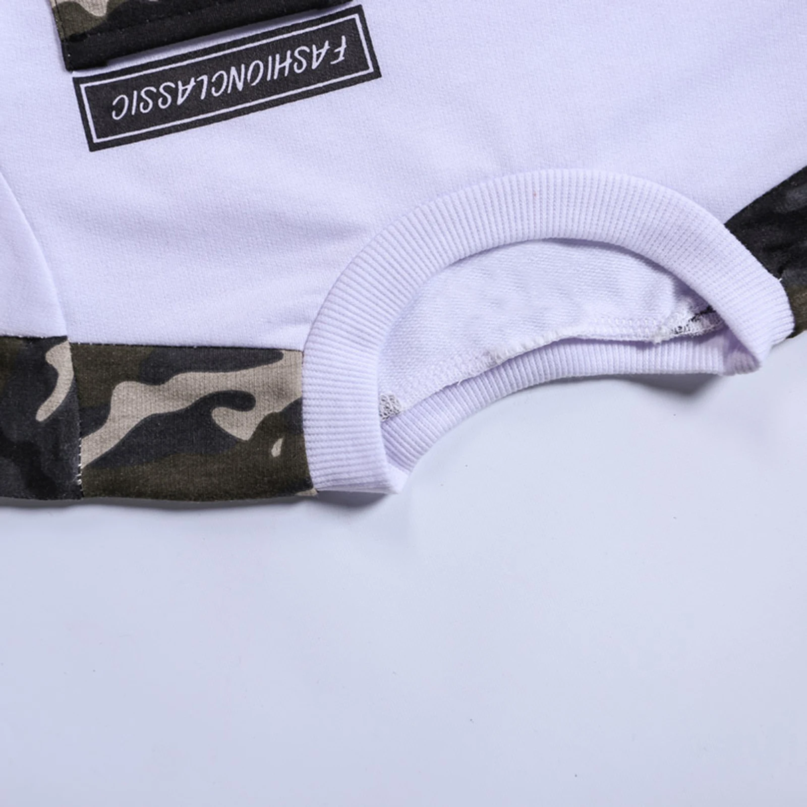 

Fashion Spring Autumn 2Pcs Kids Boys Camouflage Print Sportswear Round Neck Long Sleeves T-Shirt Elastic Waistband Pants Set