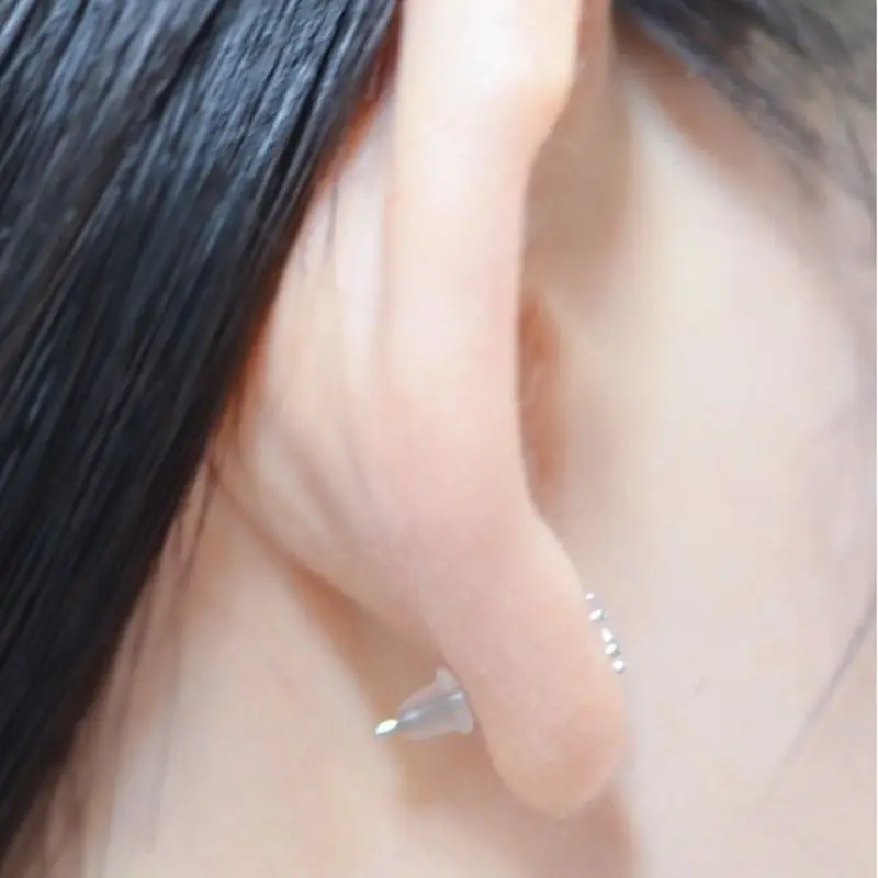 200 шт. задняя мягкая прозрачная панель для ушей | Украшения и аксессуары