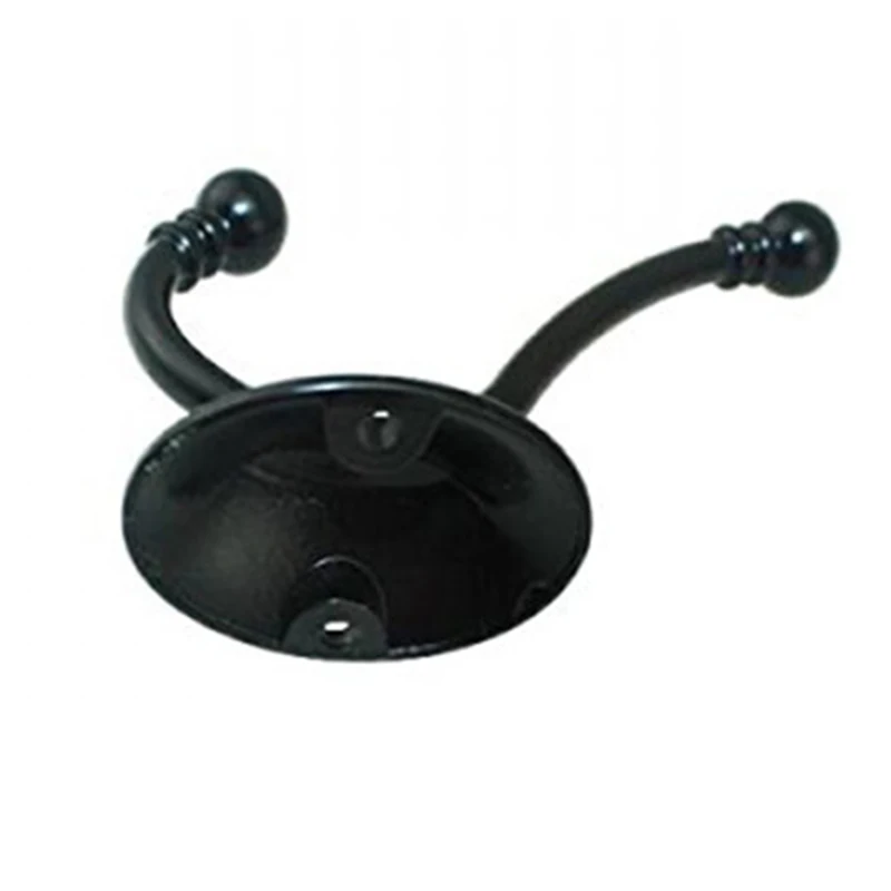New FBCHHB5-FB-C Ball End Coat and Hat Hook (5-Pack) Flat Black 5-Pack | Обустройство дома