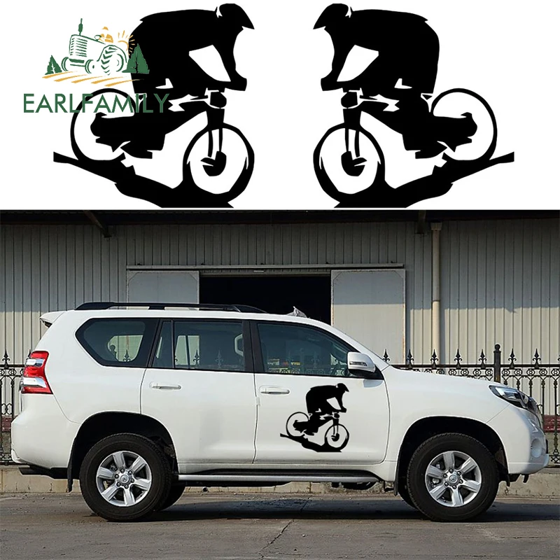 EARLFAMILY 2x графика для горных байкеров (по одному с каждой стороны) Виниловая