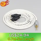 LN006194 8-ядерный сбалансированный кабель для наушников Sennheiser HD580 HD600 HD650 HDxxx HD660S HD58x HD6xx