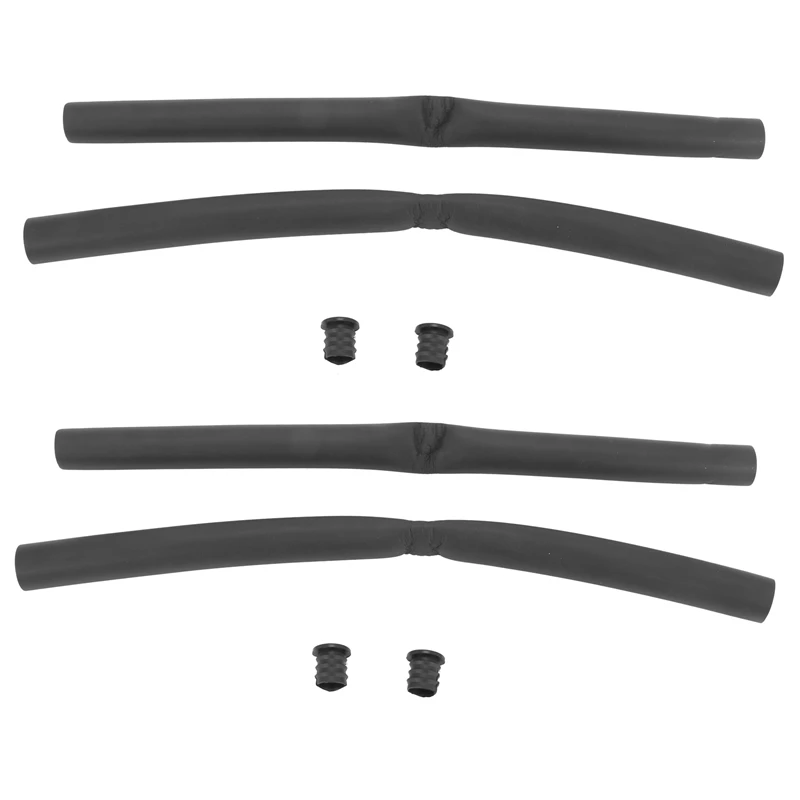 

4 Pcs MTB Bicycle Bike Tube Sponge Foam Rubber Handlebar Grips Cover +Plug