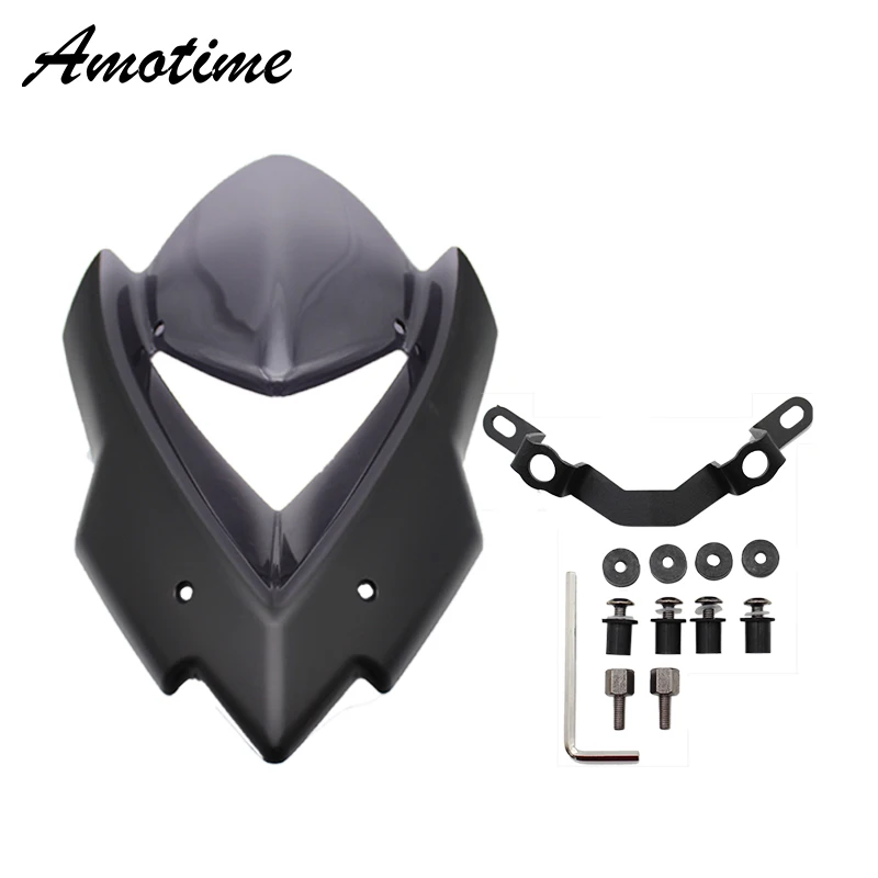 Для Kawasaki Z1000 2014 2015 2016 2017 мотоциклетный лобовое стекло капот отражатель
