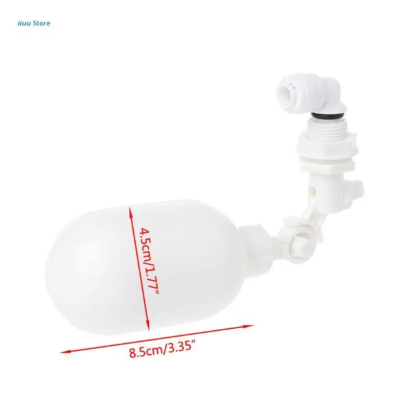 

Plastic Float Ball Valve Shut Off Automatic Feed Fill Fish Tank Aquarium Water